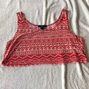 Patterned crop top